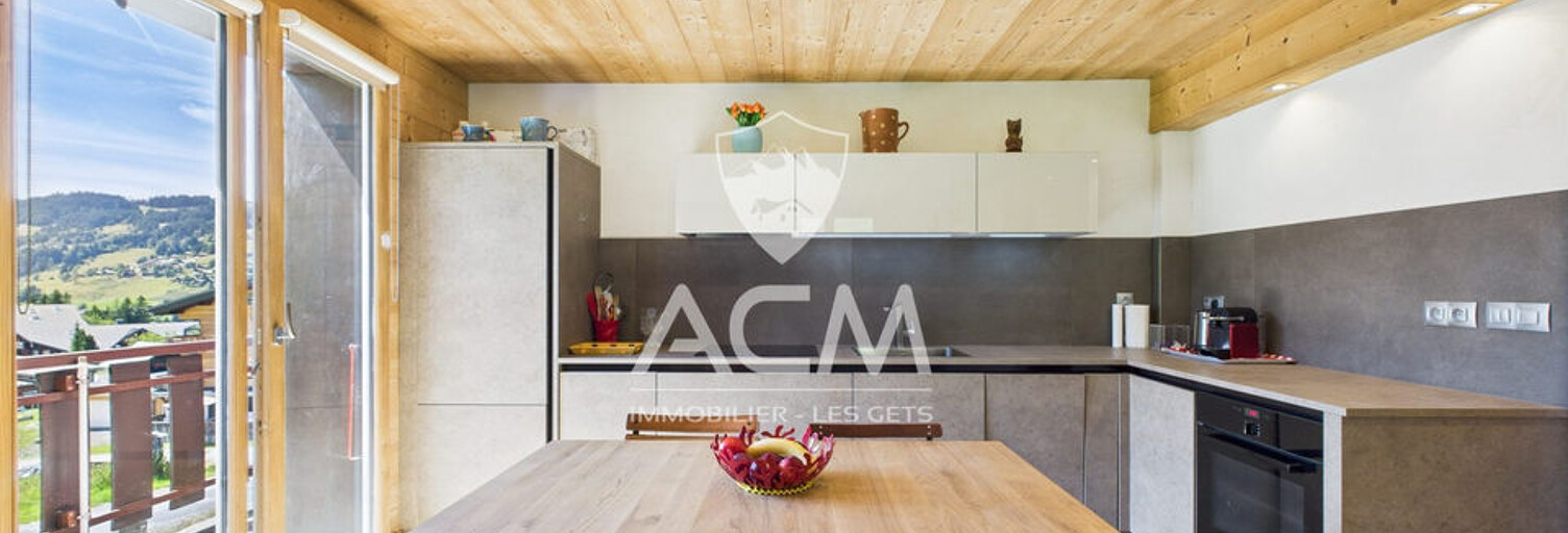 Appartement 3 Pièces 53 m² à vendre à Les Gets (74260)