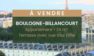 Appartement 1 Pièce 24 m² à vendre à Boulogne-Billancourt (92100)
