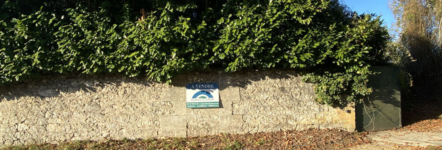 Terrain  807 m² à vendre à Cérons (33720)