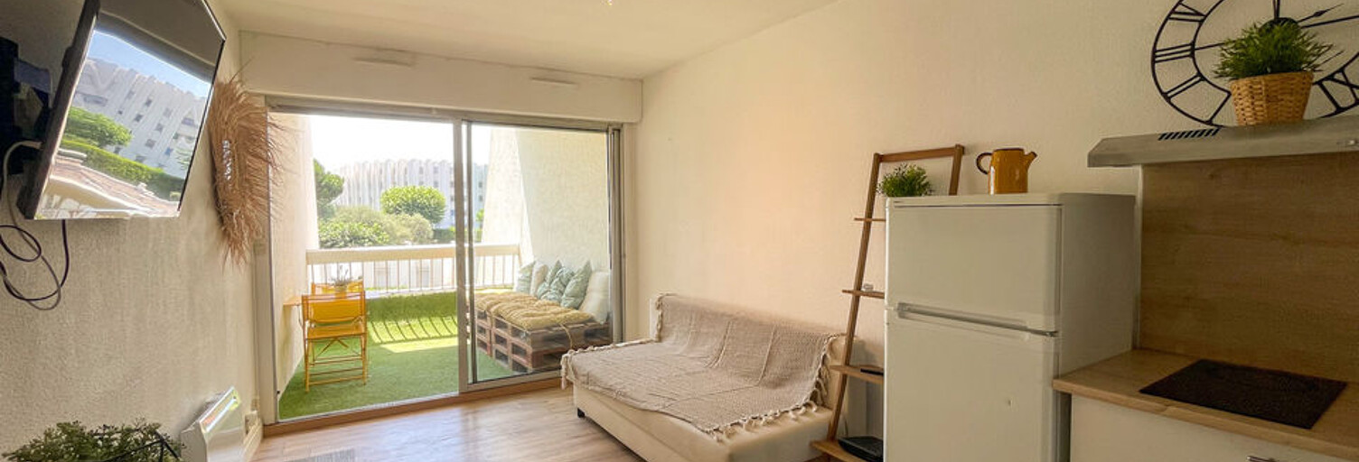 Appartement 1 Pièce 22 m² à vendre à La Grande-Motte (34280)