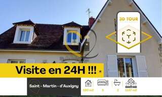 Maison 6 Pièces 190 m² à vendre à Saint-Martin-d'Auxigny (18110)