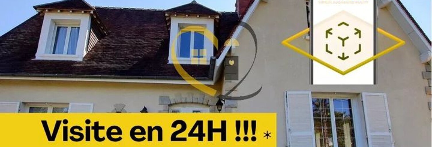 Maison 6 Pièces 190 m² à vendre à Saint-Martin-d'Auxigny (18110)