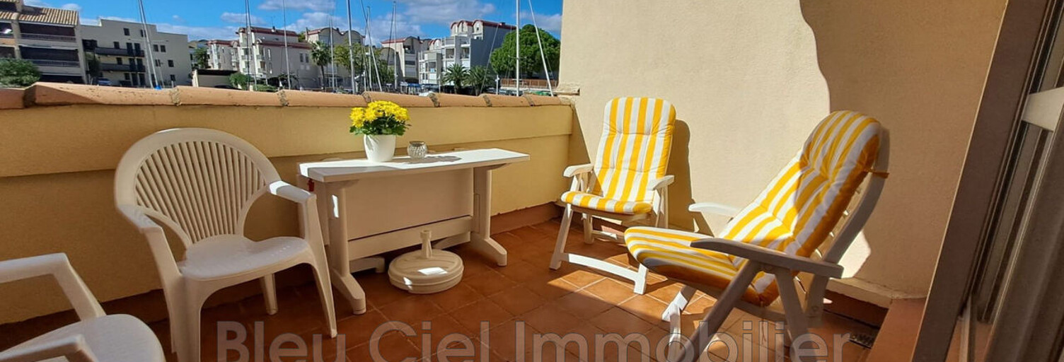 Appartement 1 Pièce 24 m² à vendre à Gruissan (11430)