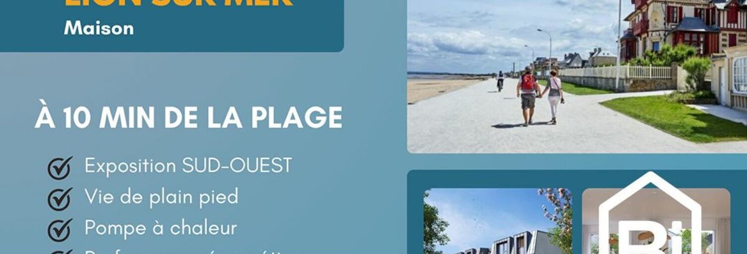 Maison 5 Pièces 94 m² à vendre à Lion-sur-Mer (14780)