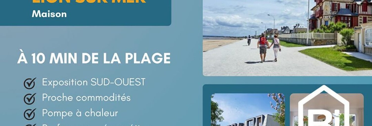 Maison 5 Pièces 94 m² à vendre à Lion-sur-Mer (14780)