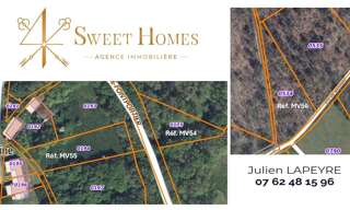 Terrain  3971 m² à vendre à Ajat (24210)