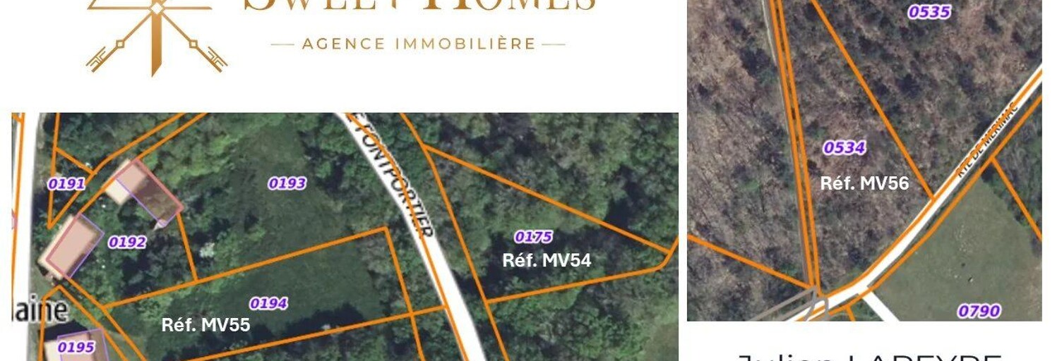 Terrain  3971 m² à vendre à Ajat (24210)