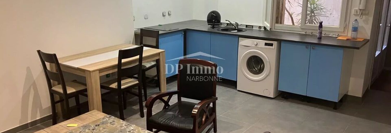 Appartement  25 m² à vendre à Narbonne (11100)