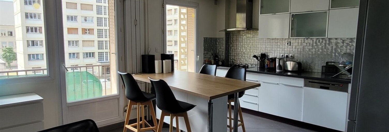 Appartement 5 Pièces 82 m² à louer à Villeurbanne (69100)