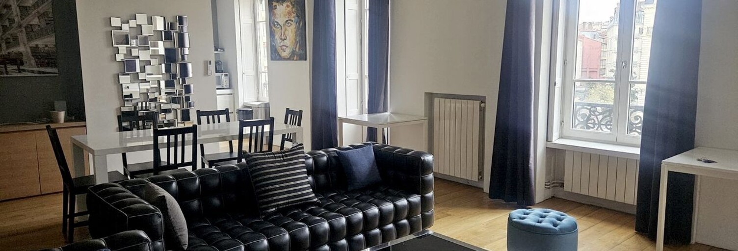 Appartement 2 Pièces 77 m² à louer à Lyon 2 (69002)