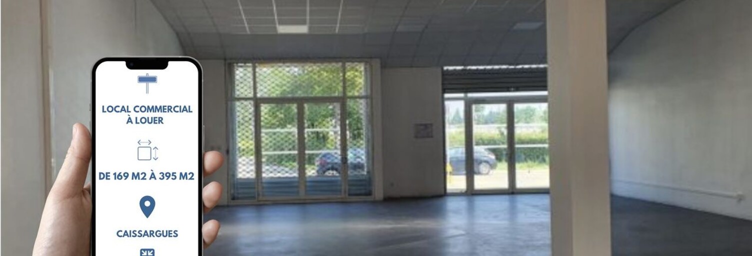Commerce  68 m² à louer à Caissargues (30132)