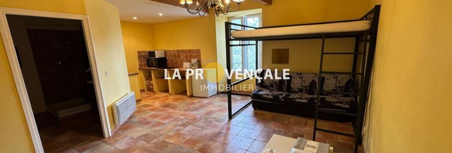 Appartement 1 Pièce 30 m² à vendre à La Verdière (83560)