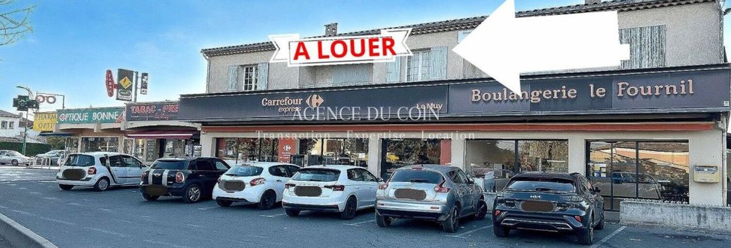 Bureau  77 m² à louer à Le Muy (83490)