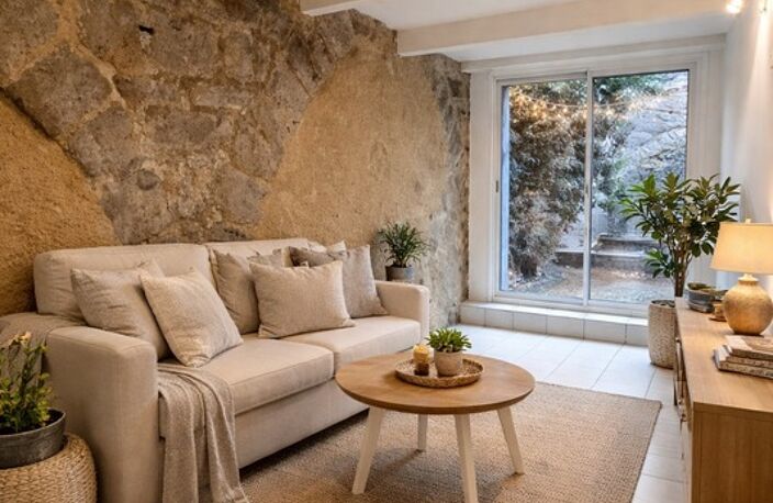 Maison de village avec cour à SAINT THIBERY (34) — photo 4