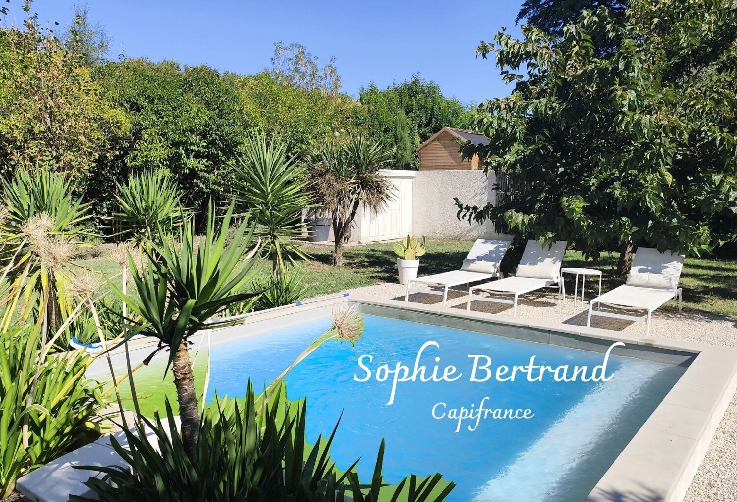 MAISON DE CARACTERE 188M2 HABITABLES AVEC JARDIN ET PISCINE SUR MONTELIMAR — photo 1