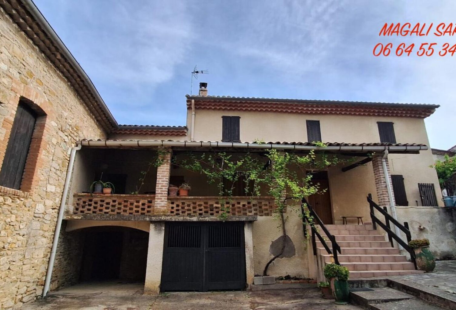 Maison Servas 5 pièce(s) 110 m2 + Terrain Constructible — photo 1