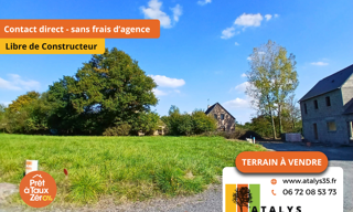 Terrain  454 m² à vendre à Livré-sur-Changeon (35450)