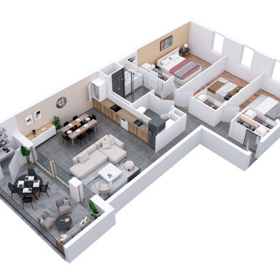 Appartement 4 pièces 459000 €