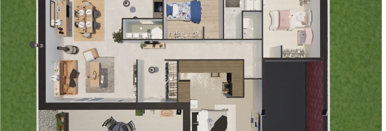 Maison 4 Pièces 97 m² à louer à Levier (25270)