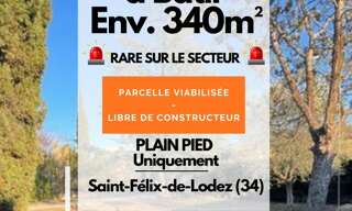 Terrain  340 m² à vendre à Saint-Félix-de-Lodez (34725)