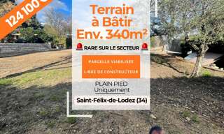 Terrain  340 m² à vendre à Saint-Félix-de-Lodez (34725)