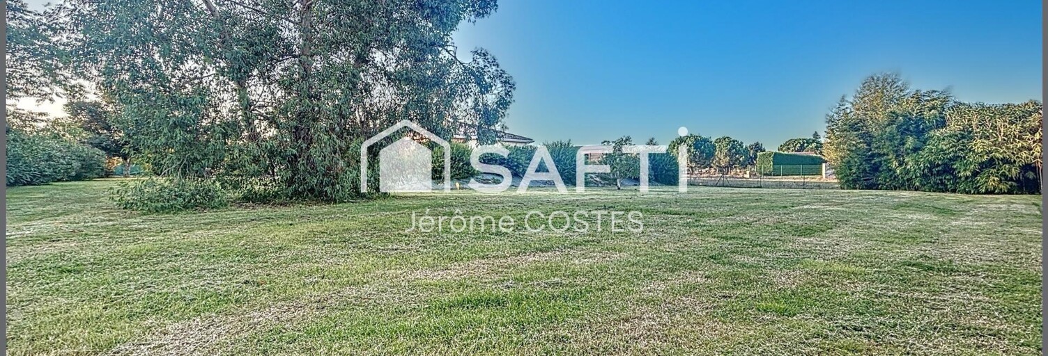 Terrain  1000 m² à vendre à Fronton (31620)