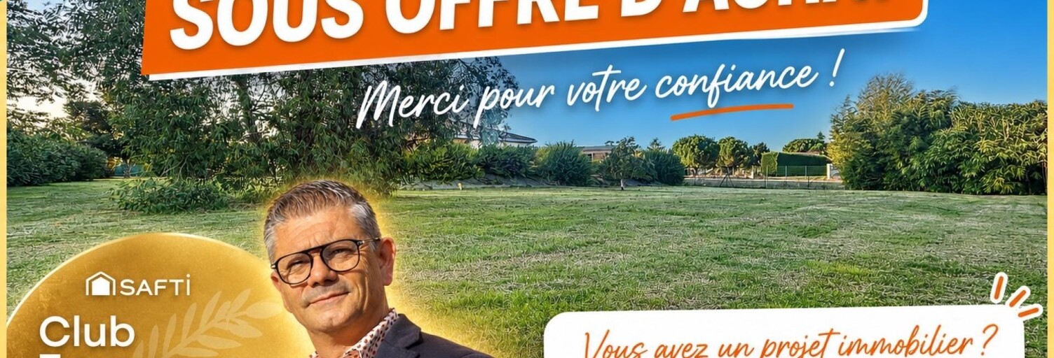 Terrain  1000 m² à vendre à Fronton (31620)