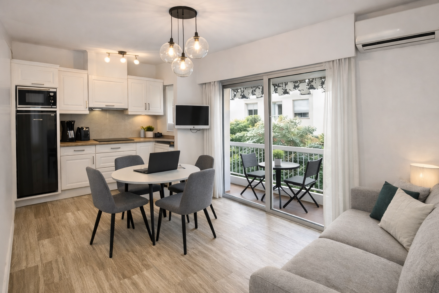 Appartement 2 pièces avec balcon – emplacement recherché Alexandre III / Basse Californie, Cannes