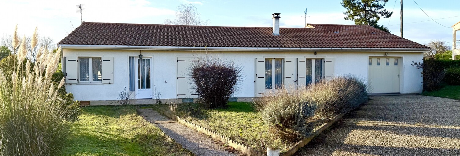 Maison 6 Pièces 112 m² à vendre à Melle (79500)