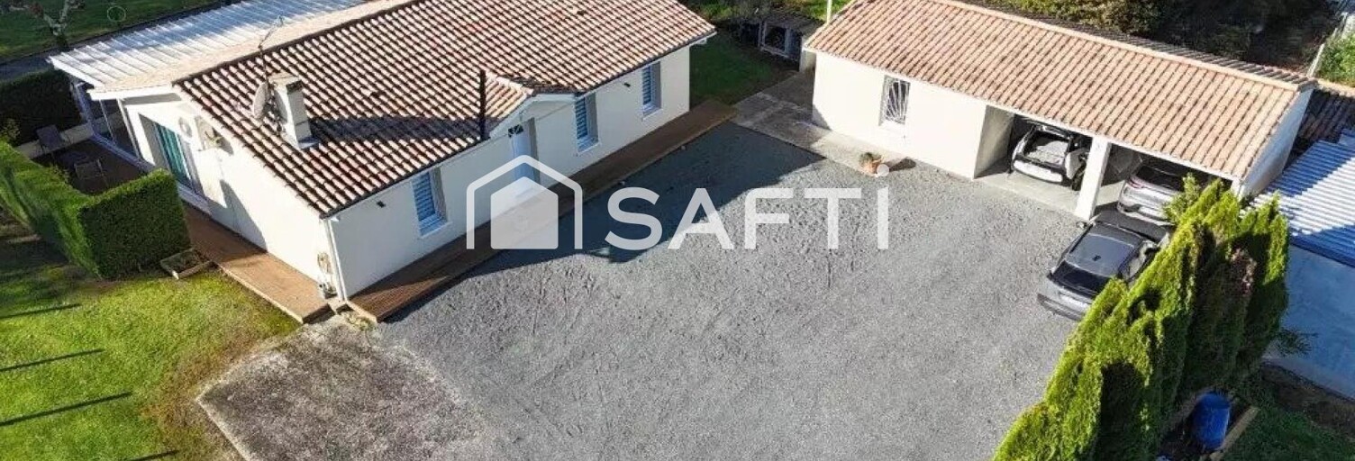 Maison 5 Pièces 120 m² à vendre à Blésignac (33670)