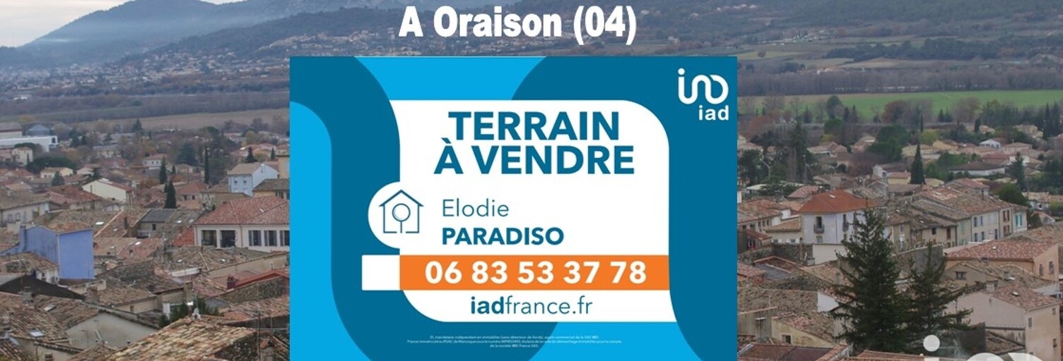 Terrain  492 m² à vendre à Oraison (04700)