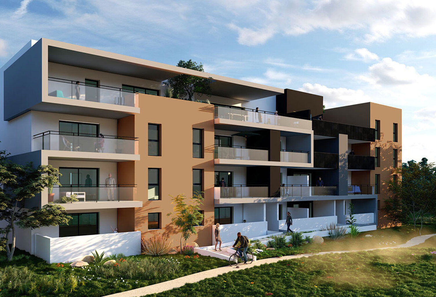 Appartement neuf T3 à Lunel — photo 1