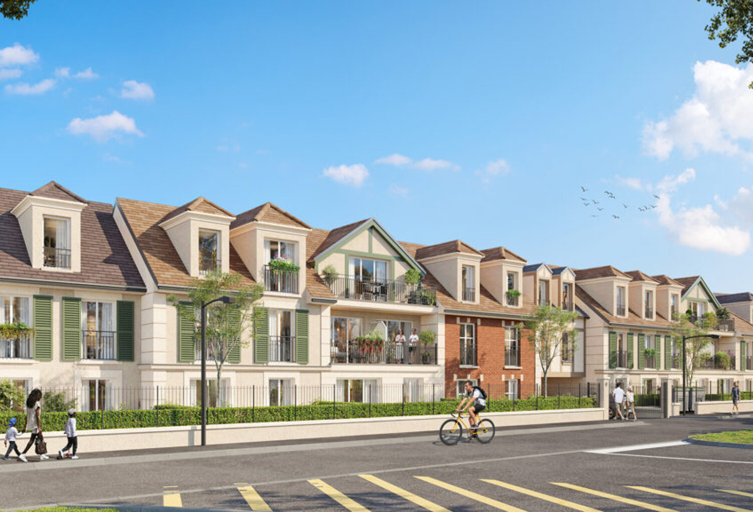Vente programme neuf T2, T3, T4 38 à 80 m² Fontenay-Trésigny (77610) — photo 1