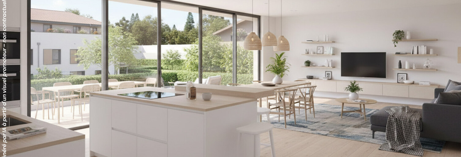 Appartement neuf T2, T3, T4 Pièce 40 à 75 m² à vendre à Fareins (01480)