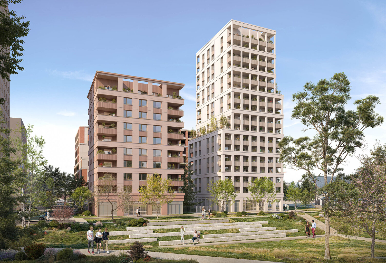Vente programme neuf T2, T3, T4 40 à 83 m² Toulouse (31000) — photo 1
