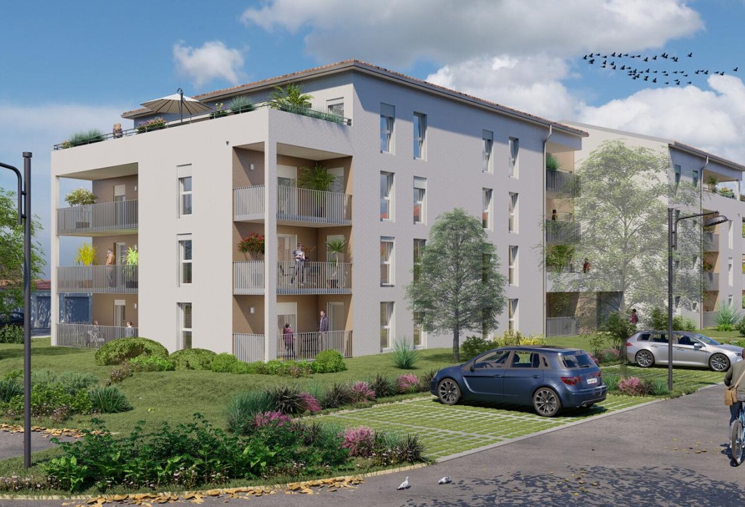 Vente programme neuf T2, T3, T4 48 à 85 m² Pont-de-Vaux (01190) — photo 1