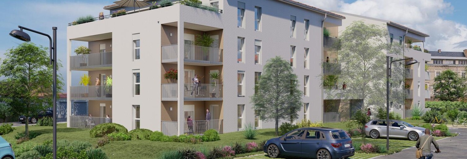 Appartement neuf T2, T3, T4 Pièce 48 à 85 m² à vendre à Pont-de-Vaux (01190)