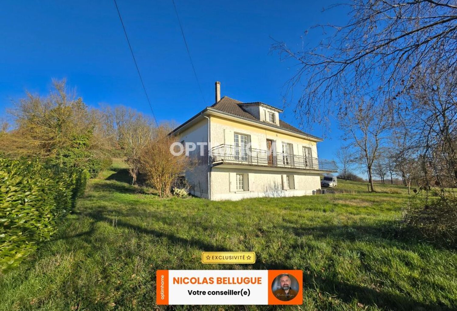 Maison 3 chambres proche d’Eymet – Vue dégagée — photo 1