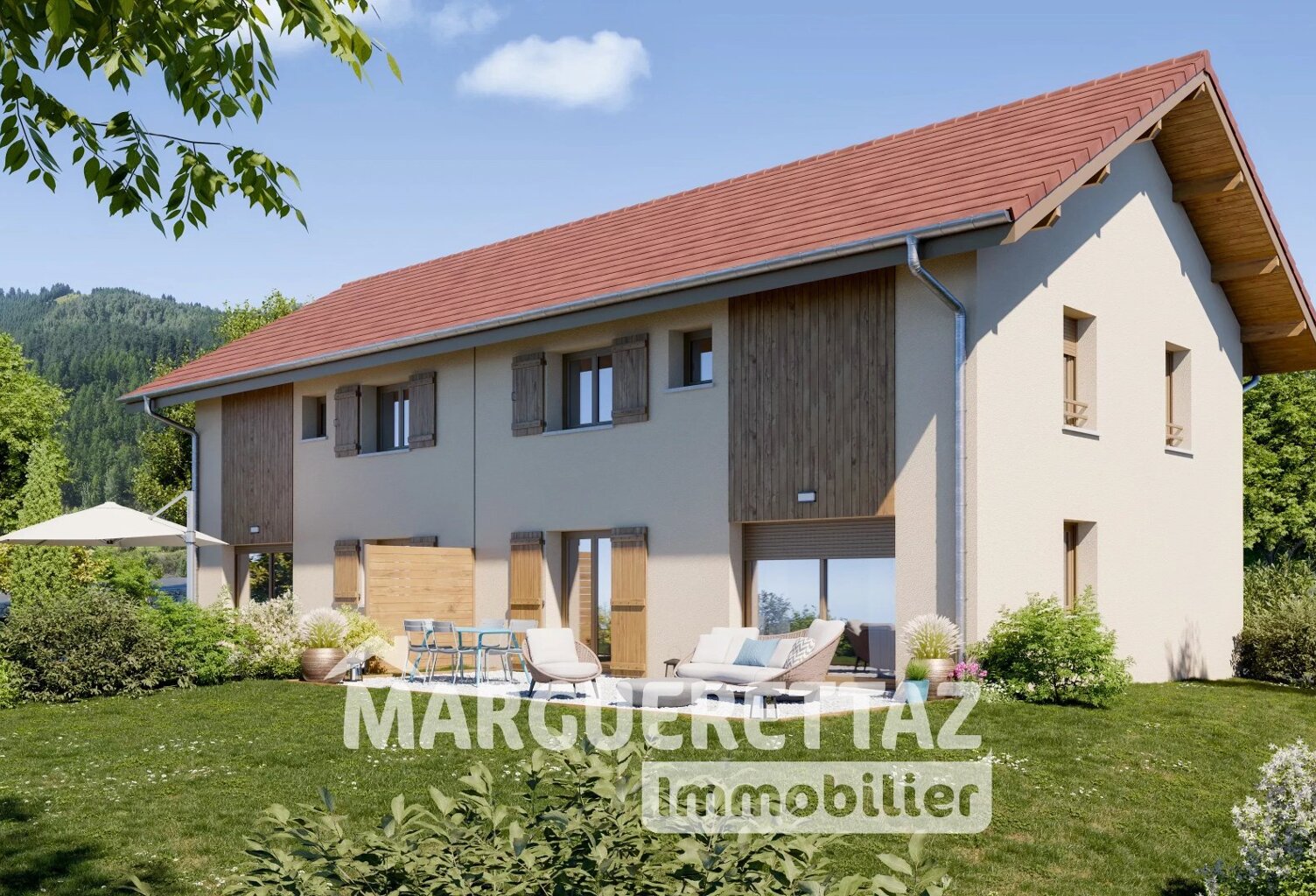 Lumineuse villa moderne et confortable avec jardin clôturé — photo 1