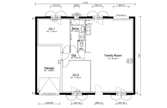 Vente maison 3 pièces 73 m² Chaveyriat (01660) — photo 4