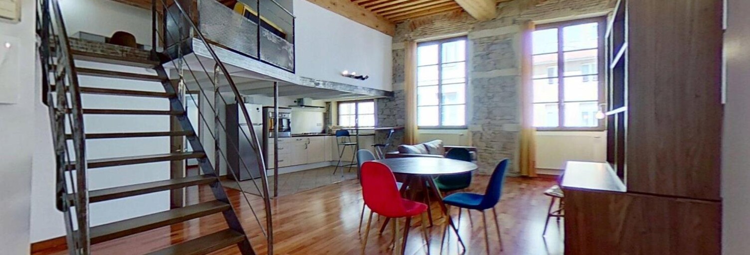 Appartement 5 Pièces 62 m² à louer à Lyon 1 (69001)