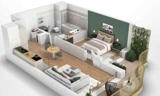 Appartement 2 Pièces 48 m² à louer à Rueil-Malmaison (92500)