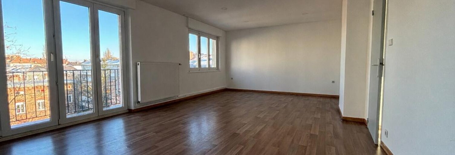 Appartement 4 Pièces 79 m² à louer à Mulhouse (68100)