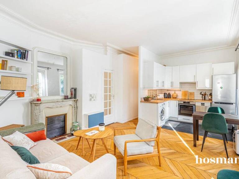 Appartement 2 pièces de 36m² - Parquet en Point de Hongrie - Boulevard de Magenta, Paris — photo 1
