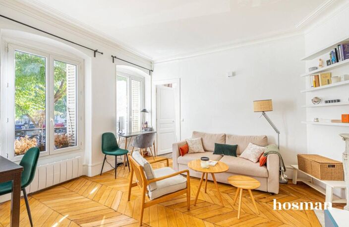 Appartement 2 pièces de 36m² - Parquet en Point de Hongrie - Boulevard de Magenta, Paris — photo 4
