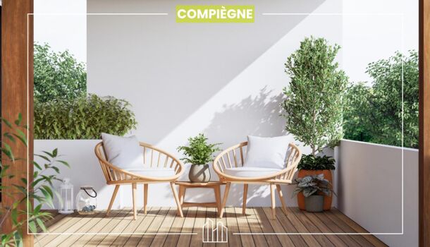 Appartement 2 pièces  à vendre Compiègne 60200