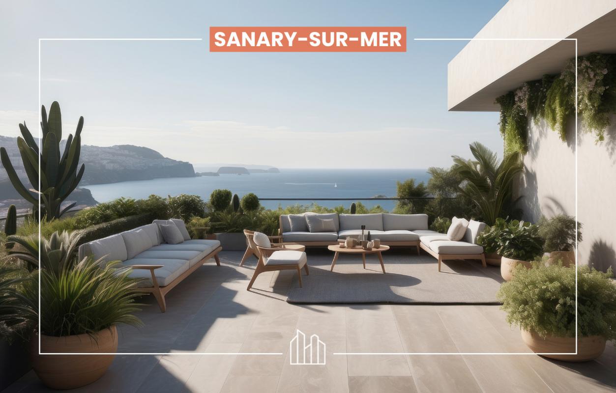 La Morvenède - vue MER  Appartement neuf Sanary-sur-Mer 
