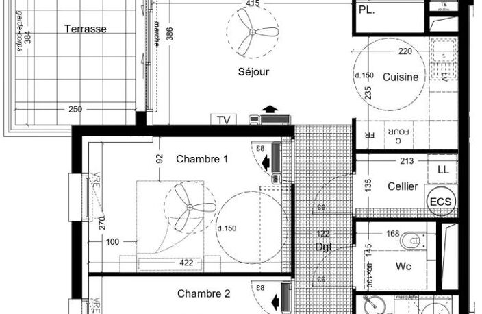 Appartement Neuf T3 entre étangs et salins — photo 3