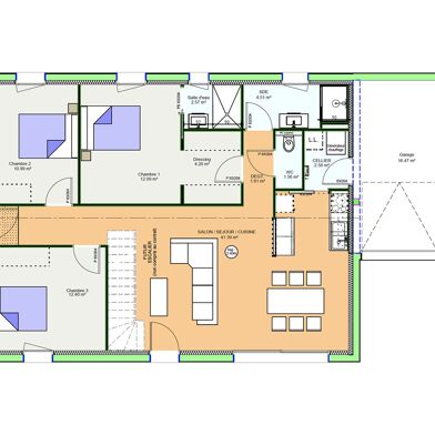 Maison 4 pièces 285820 €