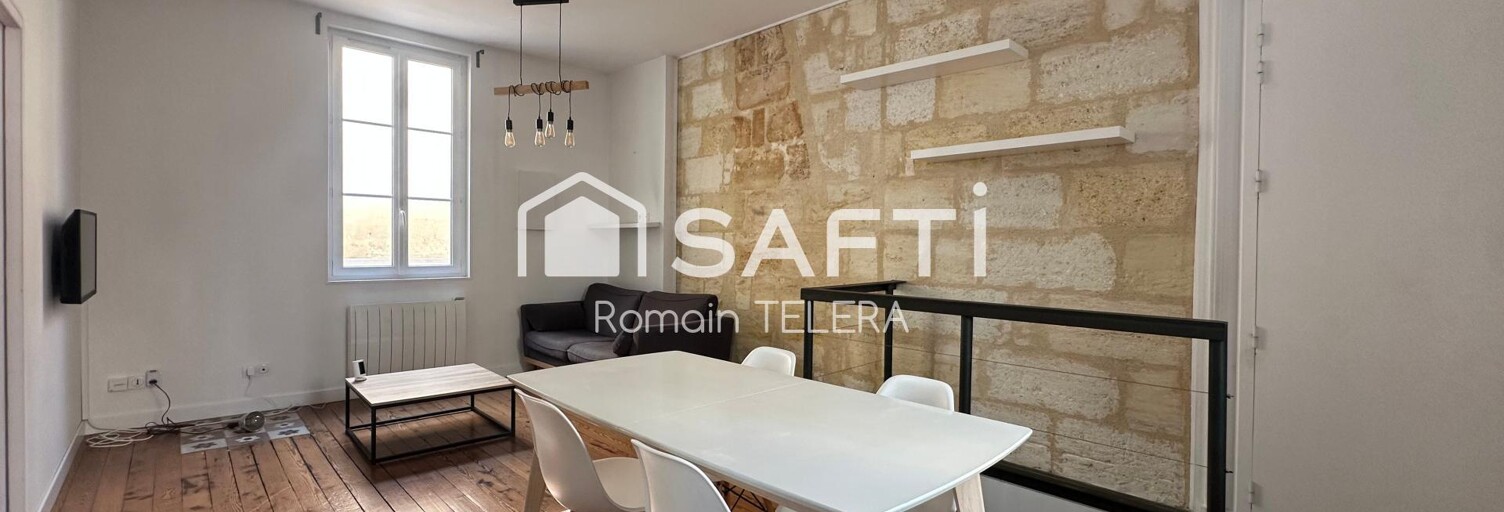 Appartement 3 Pièces 63 m² à vendre à Bordeaux (33800)